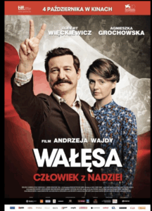 Movie poster for the 2013 film Wałęsa